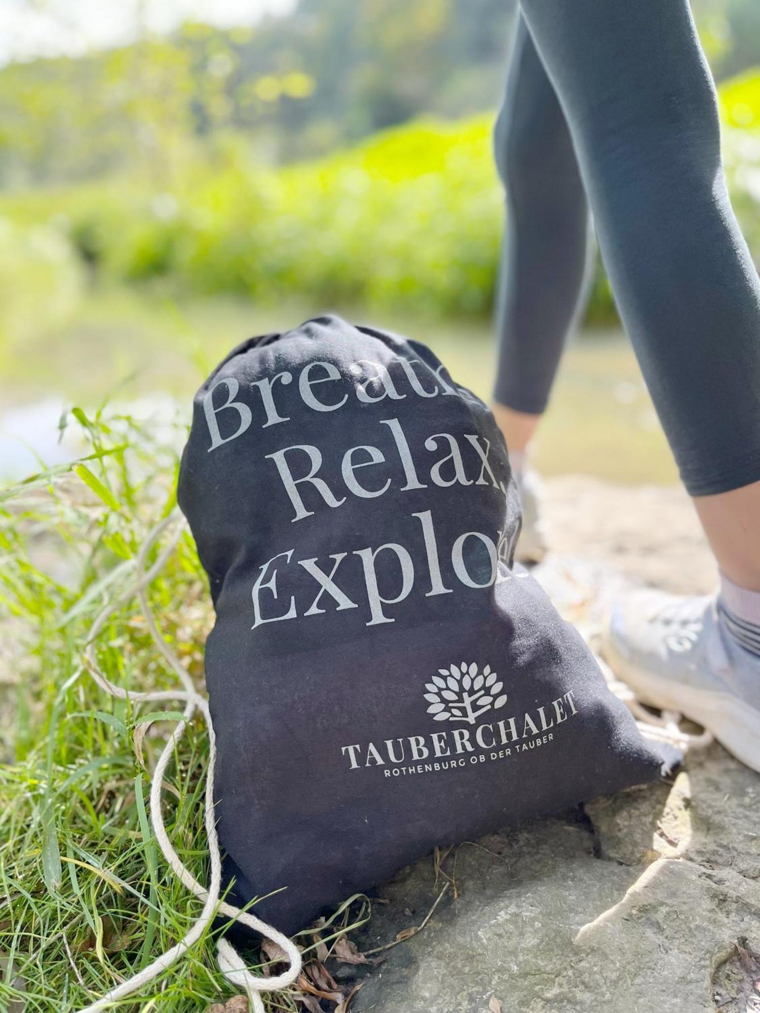 Tauberchalet I Boutique-Ferienhaus Mit Sauna, Whirlpool & Natur I 10Min Walk To Historic Old Town Rothenburg ob der Tauber Luaran gambar